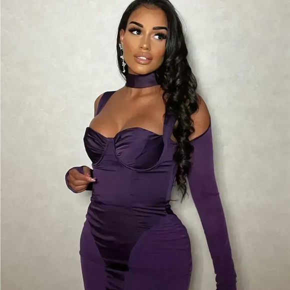 NWT House of CB Talika Dress - Picture 3 of 8